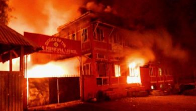 Agitation in Nagaland Fire Image