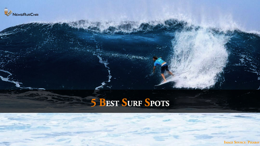 5 surf spots