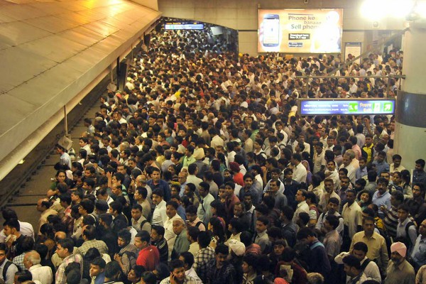 Rajiv Chowk Metro Station Delhi India