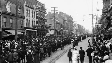 File photo of a Labour Day parade in Canada in 1900. The International Socialist Conference declared May 1 as the International Workers’ Day and declared it a holiday at a meeting in 1889. (Wikimedia)