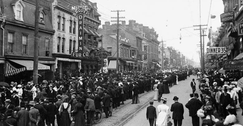 File photo of a Labour Day parade in Canada in 1900. The International Socialist Conference declared May 1 as the International Workers’ Day and declared it a holiday at a meeting in 1889. (Wikimedia)