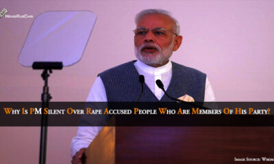 Why Is PM Silent Over Rape Accused People Who Are Members Of His Party?
