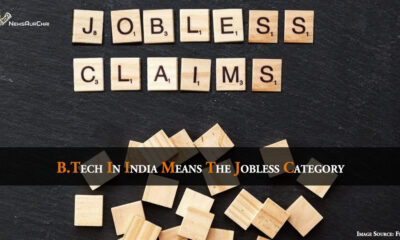 B.Tech in India means the jobless category