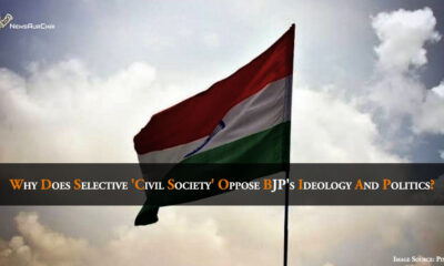 Why does selective civil society oppose BJP's ideology and politics?