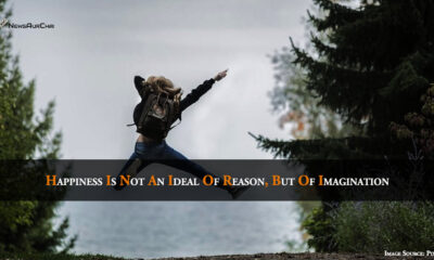 Happiness is not an ideal of reason, but of imagination