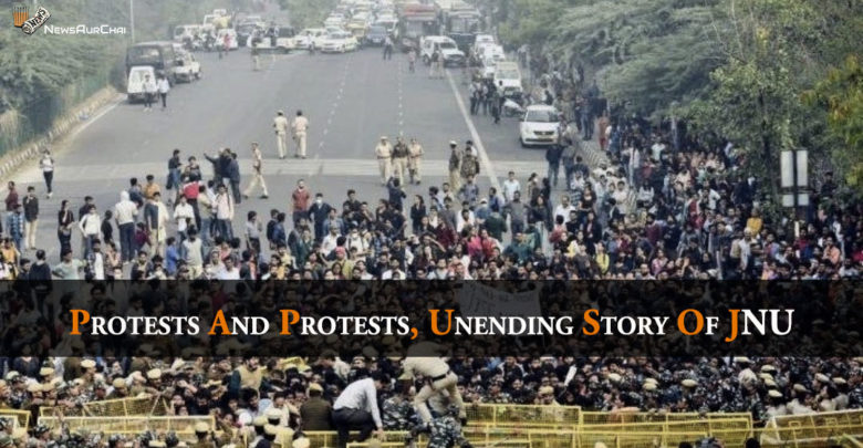 Protests And Protests, Unending Story Of JNU