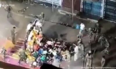 Munger Firing Incident: Violence Protest Demanding SP Lipi Singh Suspension Over Clash Durga Idol Immersion